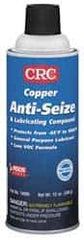 CRC - 16 oz Aerosol General Purpose Anti-Seize Lubricant - Copper, -95 to 1,800°F, Bronze, Water Resistant - Exact Tool & Supply