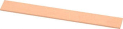 Value Collection - 220 Grit Aluminum Oxide Rectangular Polishing Stone - Very Fine Grade, 1/2" Wide x 4" Long x 1/16" Thick - Exact Tool & Supply