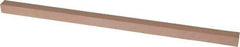 Value Collection - 400 Grit Aluminum Oxide Square Polishing Stone - Super Fine Grade, 1/4" Wide x 6" Long x 1/4" Thick - Exact Tool & Supply