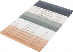 Value Collection - 20 Piece Aluminum Oxide & Silicon Carbide Polishing Stone Kit - Very Fine, Extra Fine & Super Fine - Exact Tool & Supply