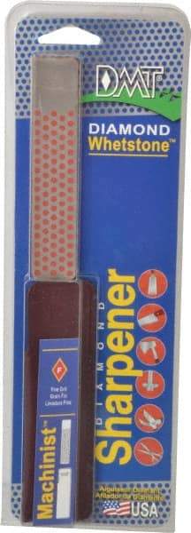 DMT - Super Fine Grade, Diamond Whetsone Sharpener - 25 Micron, Diamond Area 4.3" Long x 7/8" Wide - Exact Tool & Supply