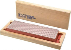 DMT - 8" Long x 2-5/8" Wide x 1-1/4" Thick, Diam ond Sharpening Stone - Rectangle, 600 Grit, Fine Grade - Exact Tool & Supply