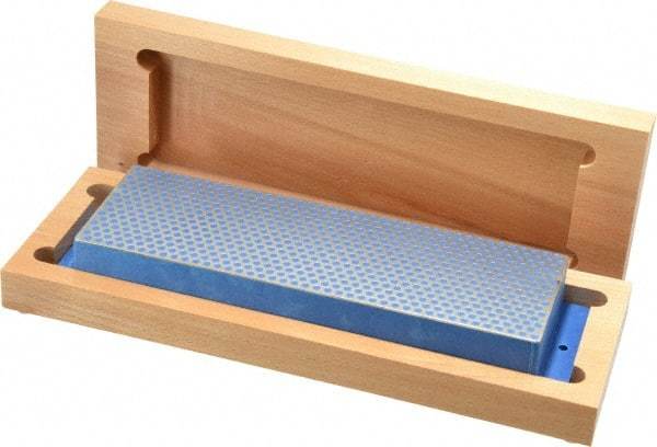 DMT - 8" Long x 2-5/8" Wide x 1-1/4" Thick, Diam ond Sharpening Stone - Rectangle, 325 Grit, Coarse Grade - Exact Tool & Supply