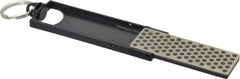 DMT - Extra Coarse Grade, Diamond Mini Sharp Sharpener - 60 Micron, Diamond Area 2-3/4" Long x 15/16" Wide, 5-1/2" Open Length, 2-11/16" Closed Length - Exact Tool & Supply