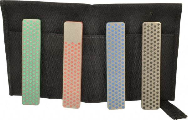 DMT - 4 Piece Diamond Sharpening Stone Kit - Fine, Very Fine, Extra Fine & Ultra Fine - Exact Tool & Supply