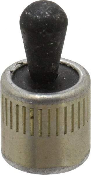 Vlier - 7/16" Body Diam, 0.45" Body Length, 0.2" Nose Diam, 0.4" Nose Length, Spring Locating Pin - 17 Lb Final End Force, Aluminum Body, Alloy Steel Nose - Exact Tool & Supply