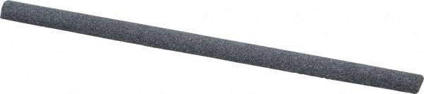 Value Collection - Half Round, Silicon Carbide, Toolroom Finishing Stick - 4" Long x 1/4" Wide, Coarse Grade - Exact Tool & Supply
