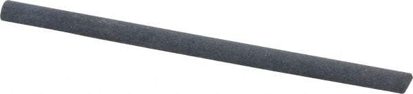 Value Collection - Half Round, Silicon Carbide, Toolroom Finishing Stick - 4" Long x 1/4" Wide, Medium Grade - Exact Tool & Supply