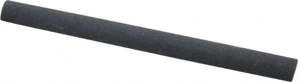 Value Collection - Half Round, Silicon Carbide, Toolroom Finishing Stick - 4" Long x 3/8" Wide, Medium Grade - Exact Tool & Supply