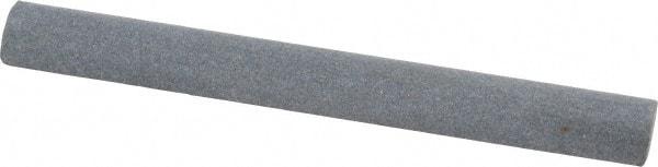 Value Collection - Half Round, Silicon Carbide, Toolroom Finishing Stick - 4" Long x 1/2" Wide, Medium Grade - Exact Tool & Supply