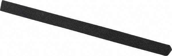 Value Collection - Three Square, Silicon Carbide, Toolroom Finishing Stick - 4" Long x 1/4" Wide, Medium Grade - Exact Tool & Supply