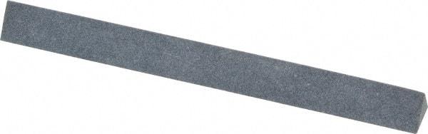 Value Collection - Three Square, Silicon Carbide, Toolroom Finishing Stick - 4" Long x 3/8" Wide, Medium Grade - Exact Tool & Supply