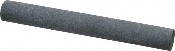 Value Collection - Round, Silicon Carbide, Toolroom Finishing Stick - 4" Long x 1/2" Wide, Medium Grade - Exact Tool & Supply