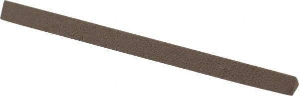 Value Collection - Three Square, Aluminum Oxide, Toolroom Finishing Stick - 4" Long x 1/4" Wide, Fine Grade - Exact Tool & Supply
