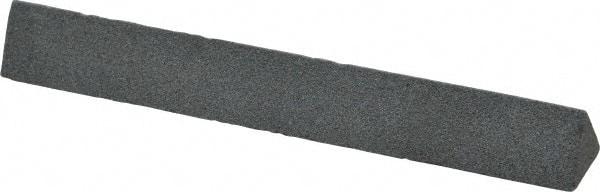 Value Collection - Three Square, Aluminum Oxide, Toolroom Finishing Stick - 4" Long x 1/2" Wide, Medium Grade - Exact Tool & Supply