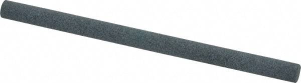 Value Collection - Round, Aluminum Oxide, Toolroom Finishing Stick - 4" Long x 1/4" Wide, Coarse Grade - Exact Tool & Supply