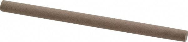 Value Collection - Round, Aluminum Oxide, Toolroom Finishing Stick - 4" Long x 1/4" Wide, Fine Grade - Exact Tool & Supply