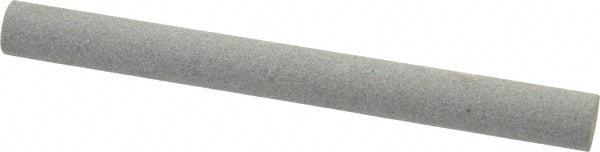 Value Collection - Round, Aluminum Oxide, Toolroom Finishing Stick - 4" Long x 3/8" Wide, Medium Grade - Exact Tool & Supply
