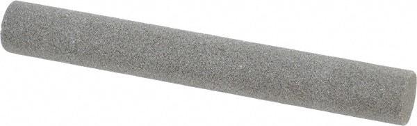 Value Collection - Round, Aluminum Oxide, Toolroom Finishing Stick - 4" Long x 1/2" Wide, Coarse Grade - Exact Tool & Supply