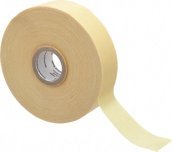 3M - 1" x 110', Yellow Cotton Cloth Electrical Tape - Series 2520, 8 mil Thick, 800 V/mil Dielectric Strength, 50 Lb./Inch Tensile Strength - Exact Tool & Supply