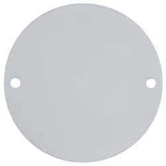 Cooper Crouse-Hinds - Electrical Outlet Box Aluminum Weatherproof Cover - Includes Gasket - Exact Tool & Supply
