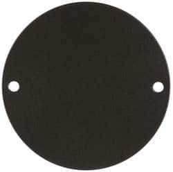 Cooper Crouse-Hinds - Electrical Outlet Box Aluminum Weatherproof Cover - Includes Gasket - Exact Tool & Supply