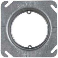 Cooper Crouse-Hinds - Electrical Outlet Box Steel Square Cover - Exact Tool & Supply