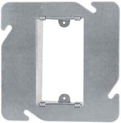 Cooper Crouse-Hinds - Electrical Outlet Box Steel Square Cover - Exact Tool & Supply