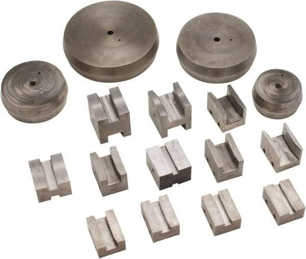 Metalpro - Pipe & Tube Punch & Die Sets Set Type: Pipe Bender Dies Maximum Pipe Size Compatibility (Inch): 2 - Exact Tool & Supply