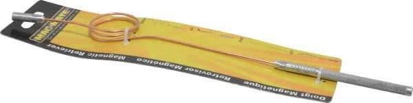 Mag-Mate - 20" Long Magnetic Retrieving Tool - 3 Lb Max Pull, 5/16" Head Diam, Rare Earth - Exact Tool & Supply