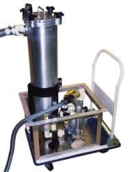 Made in USA - 5 CFM Air Input Rate, Oil Separator/Filter - 20 GPH Oil Removal Capacity, 20 Gallons per Minute Max Flow Rate - Exact Tool & Supply