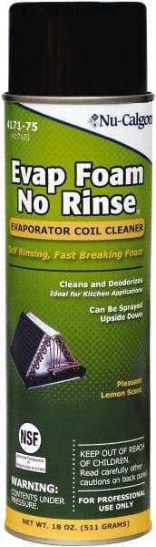 Nu-Calgon - HVAC Cleaners & Scale Removers Container Size (oz.): 18 Container Type: Aerosol - Exact Tool & Supply