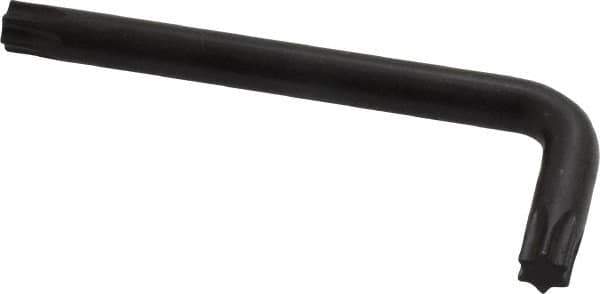 Wiha - T45 Standard Torx Key - L-Key Short Arm, 3.2" OAL - Exact Tool & Supply