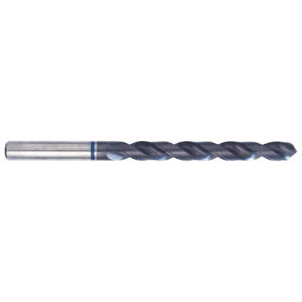 Accupro - #32 118° Spiral Flute Vanadium High Speed Steel Taper Length Drill Bit - Exact Tool & Supply