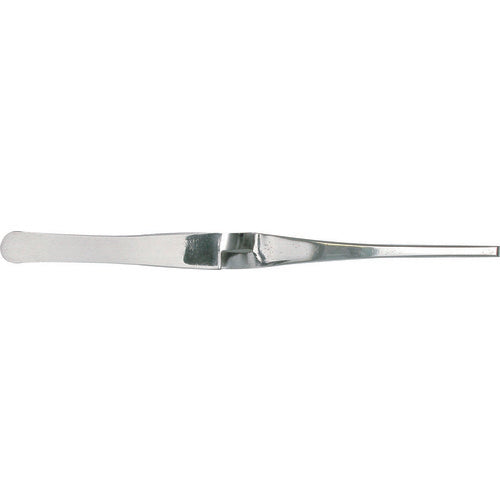 7″ Self Closing Weighted Solder w/Serrated Belt End Tweezers - Exact Tool & Supply