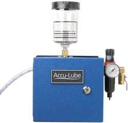 Accu-Lube - 1 Outlet, 10 Ounce Tank Capacity, Micro Lubricant System - 12' Coolant Line Length - Exact Tool & Supply