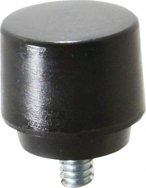 Proto - 1" Face Diam, Grade Hard, Black Hammer Tip/Face - Plastic - Exact Tool & Supply