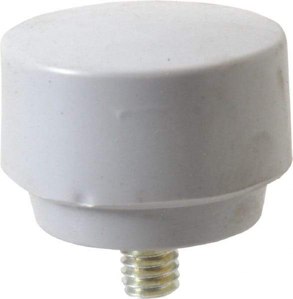 Proto - 1-1/2" Face Diam, Grade Super Soft, Gray Soft Face Hammer Tip - Plastic - Exact Tool & Supply