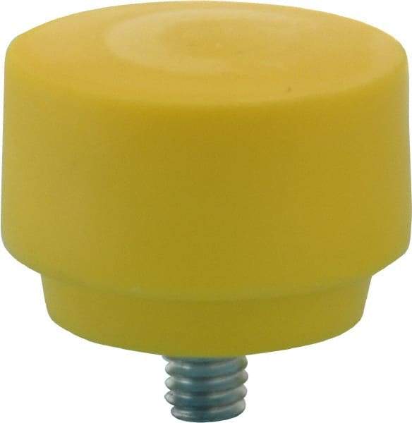 Proto - 1-1/2" Face Diam, Grade Extra Hard, Yellow Hammer Tip/Face - Plastic - Exact Tool & Supply