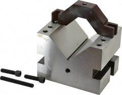 Suburban Tool - 2-1/4" Max Capacity, 90° Angle, Hardened Steel V-Block - 3" Long x 4" Wide x 3" High, Sold as Individual - Exact Tool & Supply