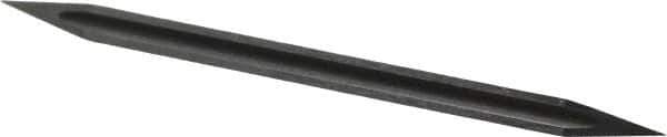 Value Collection - Bi-Directional High Speed Steel Deburring Scraper Blade - Triangular Blade Cross Section, Use on Cross Hole Surfaces, Reversible, Adjustable - Exact Tool & Supply