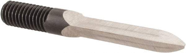 Shaviv - C40 Bi-Directional High Speed Steel Deburring Swivel Blade - Triangular Blade Cross Section, Use on Flat Surface, Hole Back-Edge & Hole Inner Surface Surfaces, Reversible, Adjustable - Exact Tool & Supply