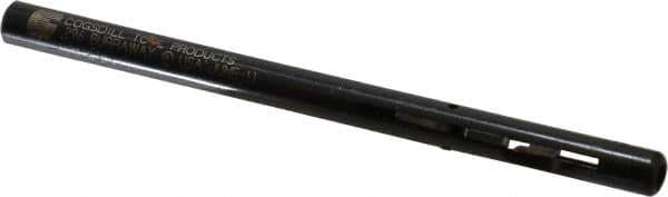 Cogsdill Tool - 19/64" Hole, No. 2 Blade, Type B Power Deburring Tool - One Piece, 4.5" OAL, 0.68" Pilot, 0.96" from Front of Tool to Back of Blade - Exact Tool & Supply
