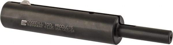 Cogsdill Tool - 1-1/8" Hole, No. 110 Blade, Type C Power Deburring Tool - One Piece, 7" OAL, 1.19" Pilot - Exact Tool & Supply