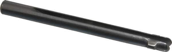 Cogsdill Tool - 0.375" to 0.391" Hole Power Deburring Tool - One Piece, 4.44" OAL, 0.374" Shank, 0.55" Pilot - Exact Tool & Supply