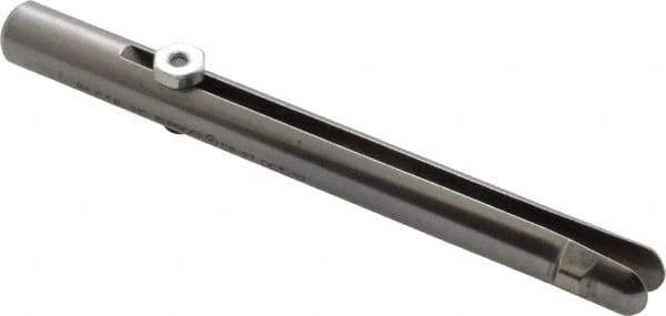 Cogsdill Tool - 0.421" to 0.438" Hole Power Deburring Tool - One Piece, 4.44" OAL, 0.420" Shank, 0.55" Pilot - Exact Tool & Supply