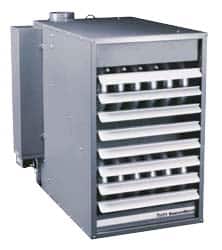 Mestek - 300,000 BTU/Hour Input, 243,000 BTU/Hour Output, 5,000 CFM Tubular Gas Fired Suspended Heater - Exact Tool & Supply