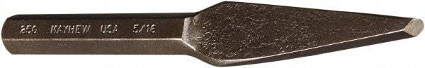Mayhew - 6-1/4" OAL x 5/16" Blade Width Half Round Nose Chisel - Exact Tool & Supply