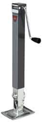 Bulldog - Square Sidewind Jack - 8,000 Lb Load Capacity, 25.06 to 53.56" Service Height - Exact Tool & Supply