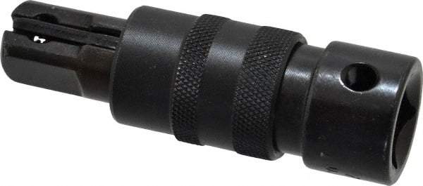 Proto - 1/2" Drive Impact Locking Socket Extension - 3" OAL, Black Oxide Finish - Exact Tool & Supply